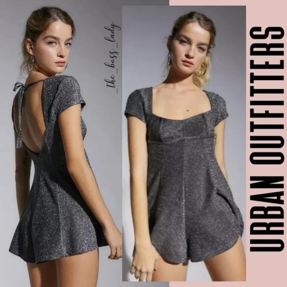 Urban Outfitters UO romper sparkly